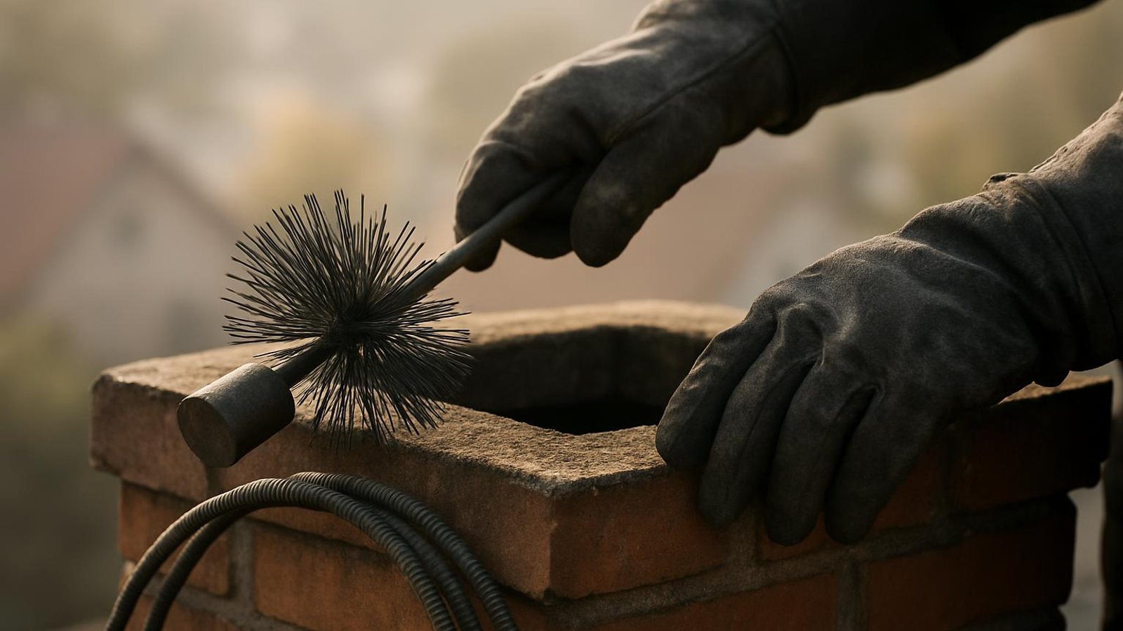 Practical chimney sweep & inspection in Winchester
